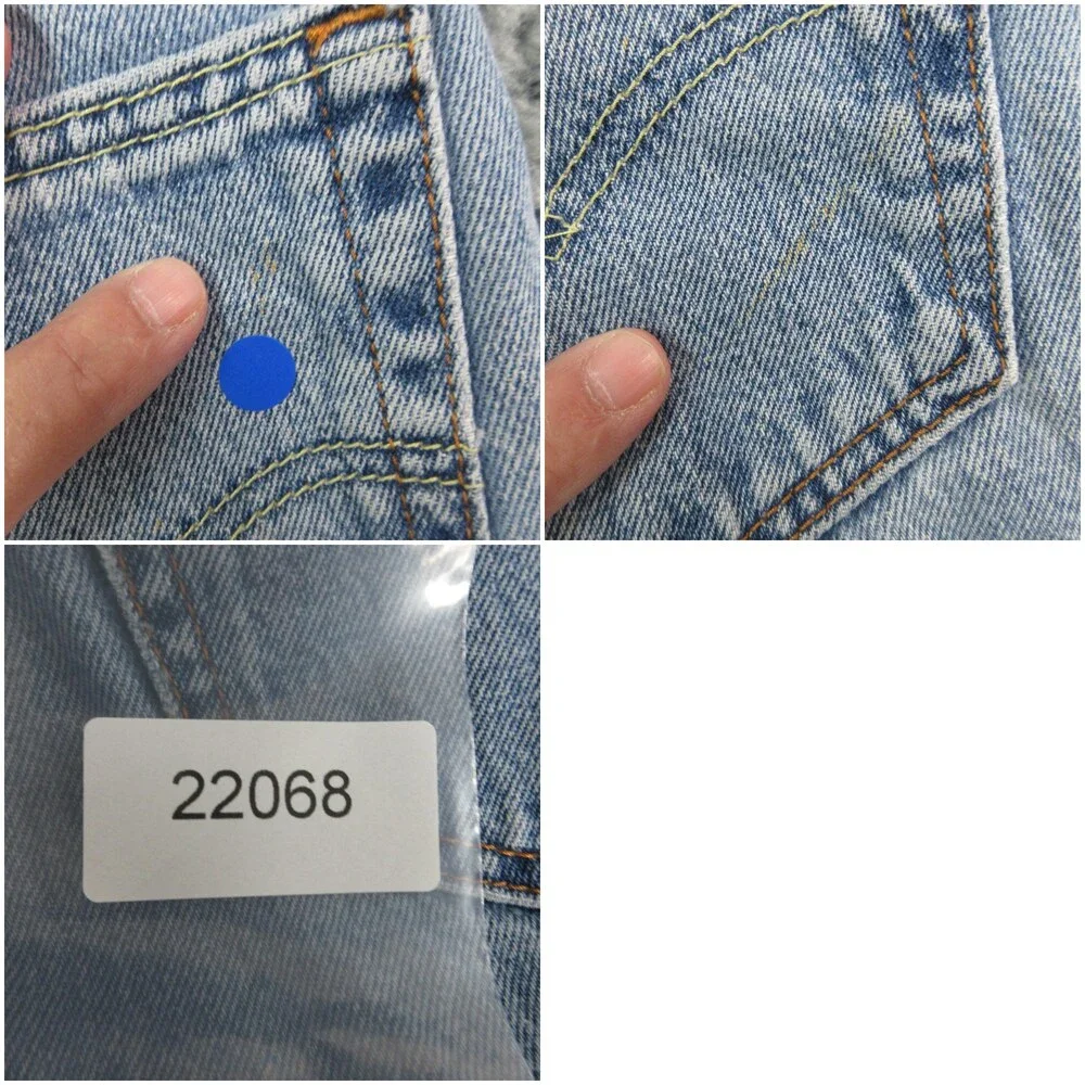 Levi's 550 Jeans Mens 36x32 Blue Relaxed Fit Tapered Leg Denim Pants 35x30.5*
